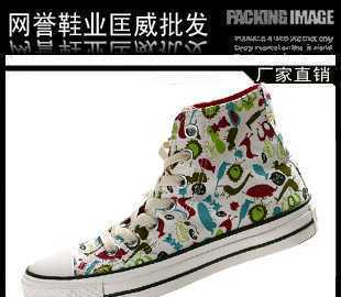 廠家直供匡威“調(diào)皮寵物”高幫帆布鞋，打造潮流女鞋新風(fēng)尚